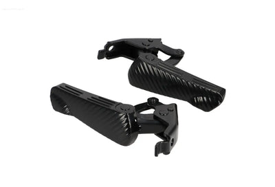 Foot Pegs MOTO NOSTRA CNC Gloss Black | Vespa GT/GTL/GTS/GTV 125-310cc MOTO NOSTRA  Falan Parts