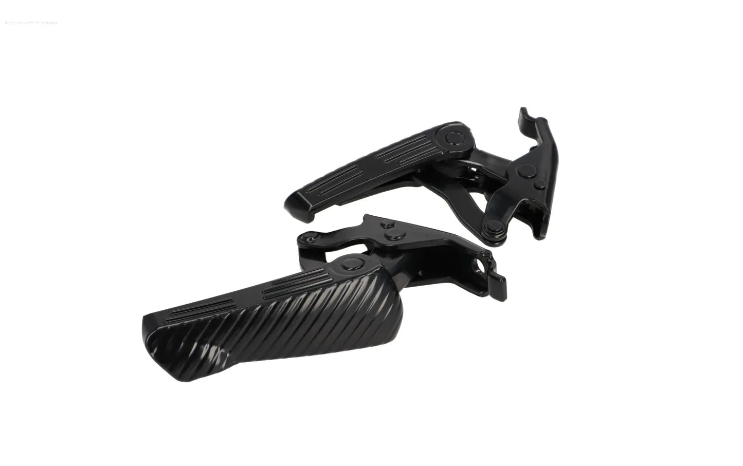 Foot Pegs MOTO NOSTRA CNC Gloss Black | Vespa GT/GTL/GTS/GTV 125-310cc MOTO NOSTRA  Falan Parts