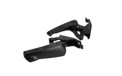 Foot Pegs MOTO NOSTRA CNC Gloss Black | Vespa GT/GTL/GTS/GTV 125-310cc MOTO NOSTRA  Falan Parts