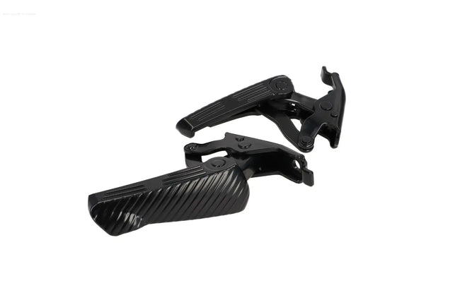 Foot Pegs MOTO NOSTRA CNC Gloss Black | Vespa GT/GTL/GTS/GTV 125-310cc MOTO NOSTRA  Falan Parts