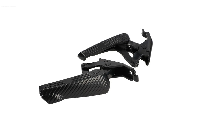 Foot Pegs MOTO NOSTRA CNC Gloss Black | Vespa GT/GTL/GTS/GTV 125-310cc MOTO NOSTRA  Falan Parts