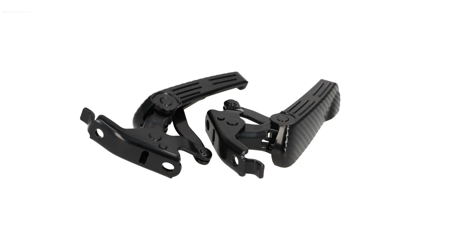 Foot Pegs MOTO NOSTRA CNC Gloss Black | Vespa GT/GTL/GTS/GTV 125-310cc MOTO NOSTRA  Falan Parts