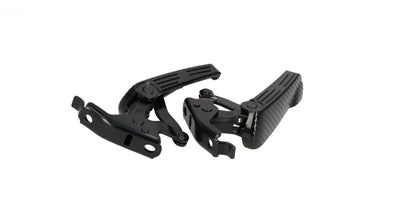 Foot Pegs MOTO NOSTRA CNC Gloss Black | Vespa GT/GTL/GTS/GTV 125-310cc MOTO NOSTRA  Falan Parts