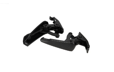 Foot Pegs MOTO NOSTRA CNC Gloss Black | Vespa GT/GTL/GTS/GTV 125-310cc MOTO NOSTRA  Falan Parts