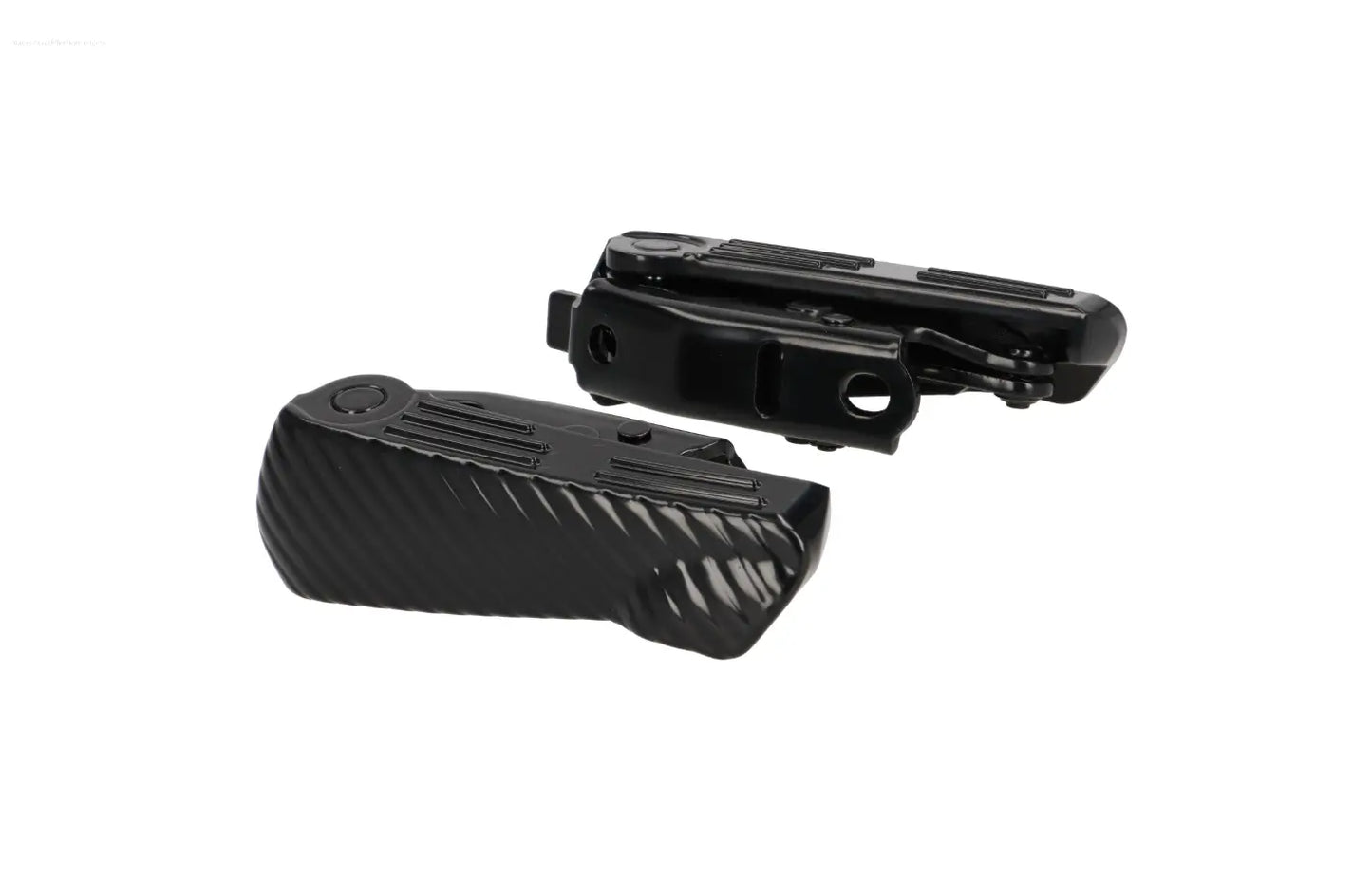 Foot Pegs MOTO NOSTRA CNC Gloss Black | Vespa GT/GTL/GTS/GTV 125-310cc MOTO NOSTRA  Falan Parts