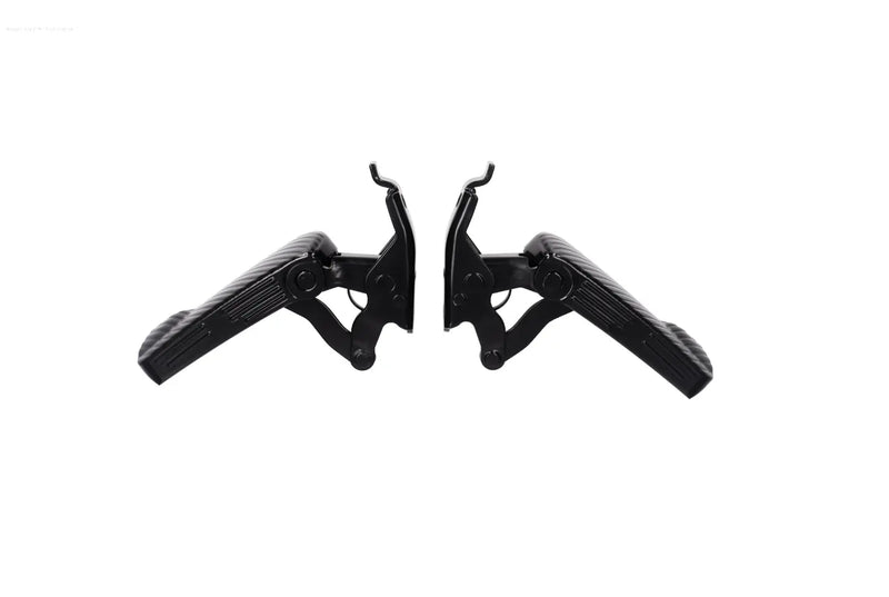 Foot Pegs MOTO NOSTRA CNC Gloss Black | Vespa GT/GTL/GTS/GTV 125-310cc MOTO NOSTRA  Falan Parts