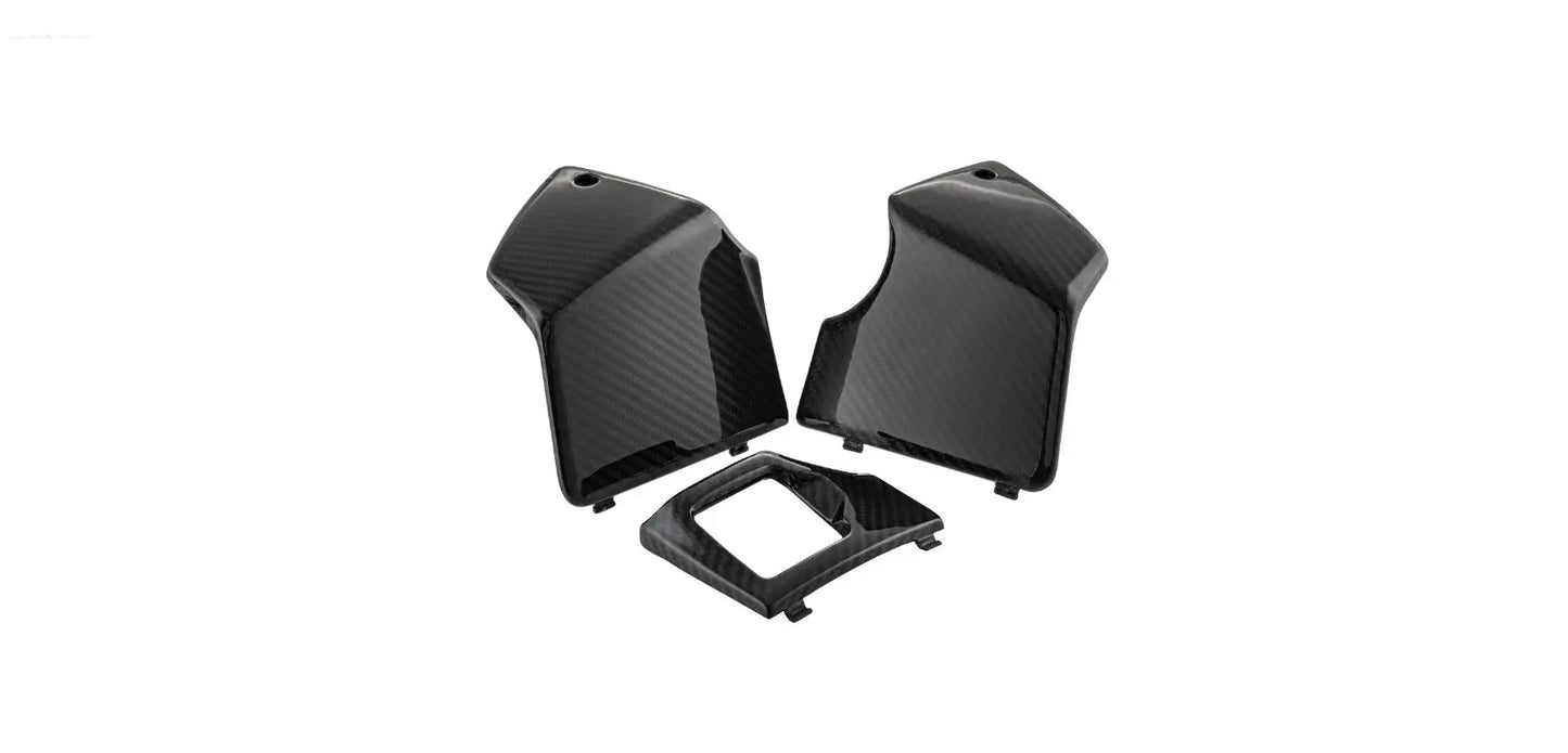 Carbon Fiber Glovebox Door Trim Set RACEFOXX | Vespa GTS/GTS Super/GTV/GT 60/GT/GT L 125-300cc RACEFOXX  Falan Parts