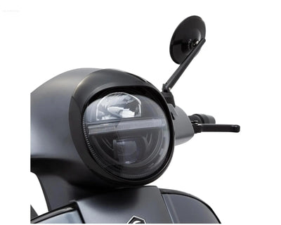 Headlight Frame SIP SERIES PORDOI Gloss Black | Vespa GTS/GTS Super/GT/GT L 125-300cc SIP  Falan Parts