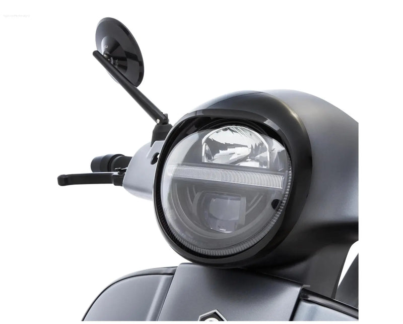 Headlight Frame SIP SERIES PORDOI Gloss Black | Vespa GTS/GTS Super/GT/GT L 125-300cc SIP  Falan Parts