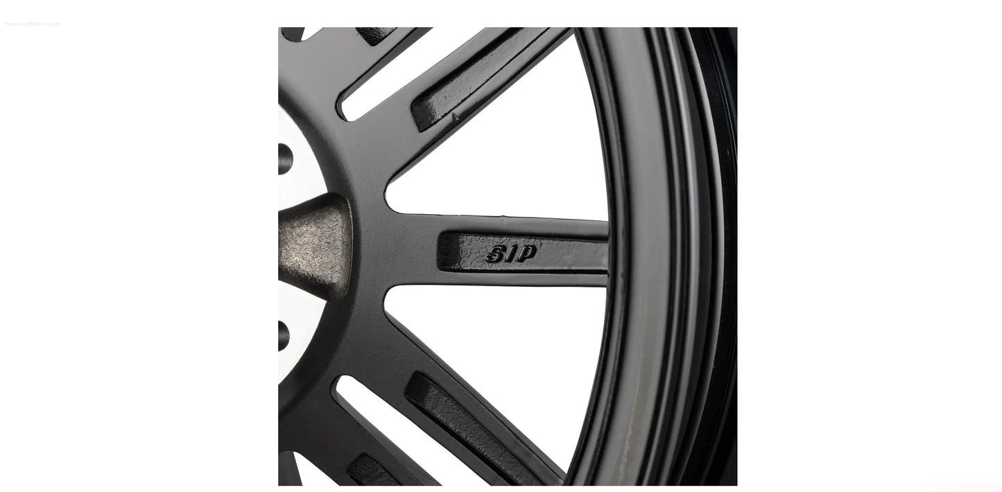 Rim SIP MK III 3.0x13 ET20 5x86 Gloss Black Polished | Vespa GTS/GTS Super/GTV/GT 60/GT/GT L 125-300cc SIP  Falan Parts