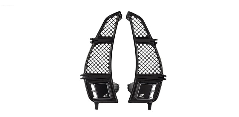 Air Inlet Grill ZELIONI Glove Box Black | Vespa GTS/GTS Super 125-300cc (2023-) Zelioni  Falan Parts