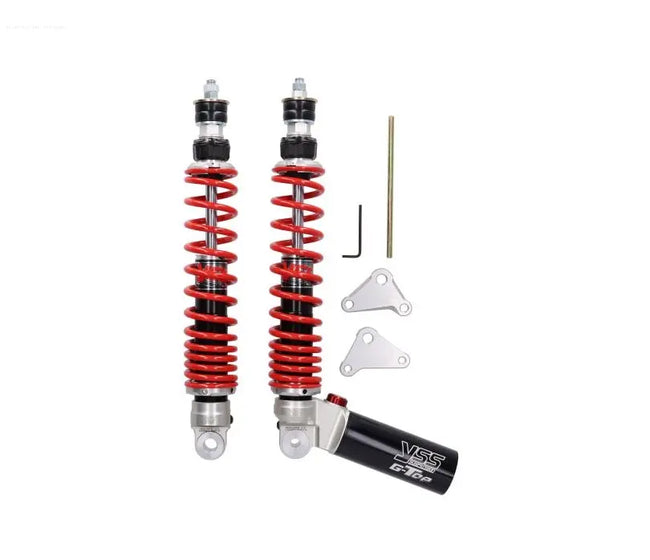 Rear Shock Absorber Set YSS- G-Top Red | Vespa GT/GTL/GTS /GTV 125-300cc YSS  Falan Parts