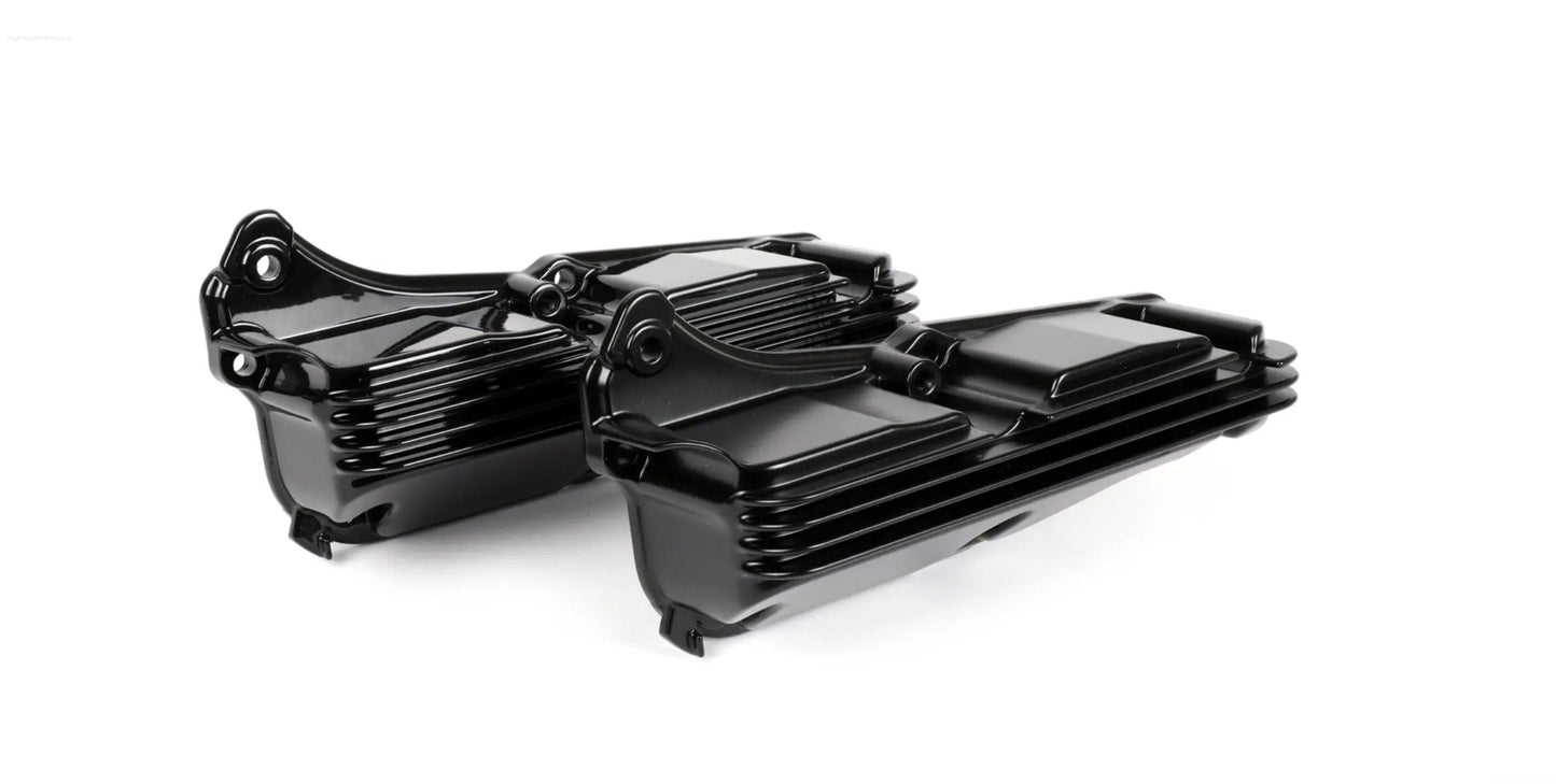Oil Pan Piaggio Satin Black | Vespa GTS Super/GTS/ GTS Super/GTV HPE 125-300cc Piaggio  Falan Parts