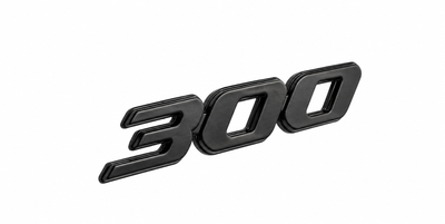 Badge "300" glove box 2H005864 | Vespa GTV 300cc ('23-) Piaggio  Falan Parts