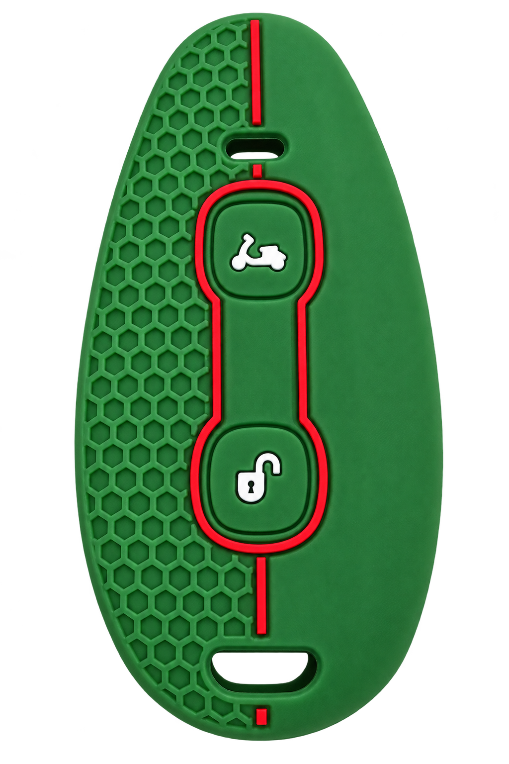 Key Cover Silicone Green / Red | Vespa GTS/GTV 125-310cc ('23-) FP Parts  Falan Parts