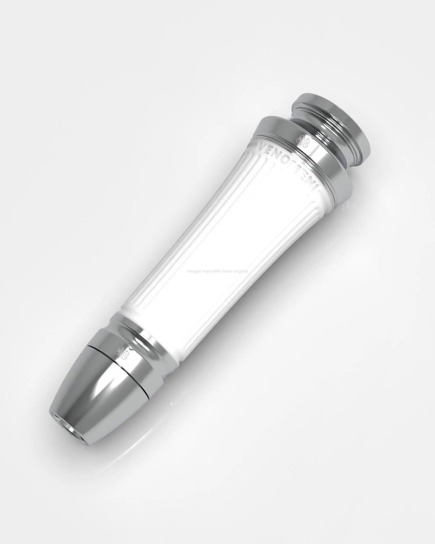 Grips CNC Venomeni Doric Silver Ø 22/24 mm l 128 mm | Vespa GTS/GTS Super/GT/GT L 125-310cc Venomeni  Falan Parts