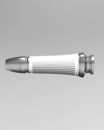 Grips CNC Venomeni Doric Silver Ø 22/24 mm l 128 mm | Vespa GTS/GTS Super/GT/GT L 125-310cc Venomeni  Falan Parts