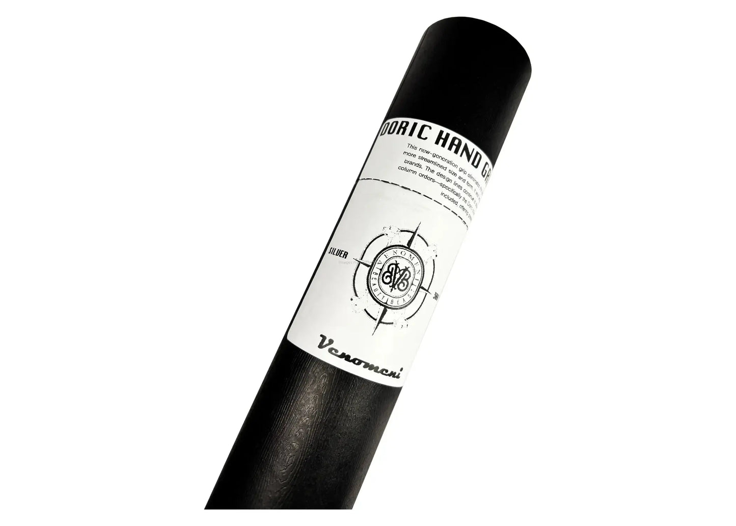 Grips CNC Venomeni Doric Silver Ø 22/24 mm l 128 mm | Vespa GTS/GTS Super/GT/GT L 125-310cc Venomeni  Falan Parts