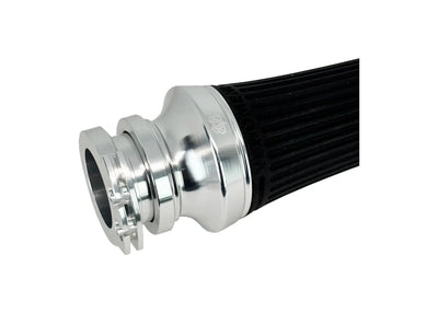 Grips CNC Venomeni Doric Silver Ø 22/24 mm l 128 mm | Vespa GTS/GTS Super/GT/GT L 125-310cc Venomeni  Falan Parts