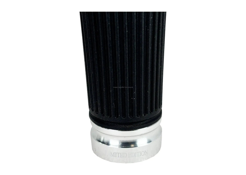 Grips CNC Venomeni Doric Silver Ø 22/24 mm l 128 mm | Vespa GTS/GTS Super/GT/GT L 125-310cc Venomeni  Falan Parts