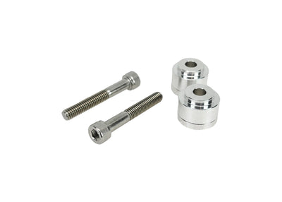 Grips CNC Venomeni Doric Silver Ø 22/24 mm l 128 mm | Vespa GTS/GTS Super/GT/GT L 125-310cc Venomeni  Falan Parts