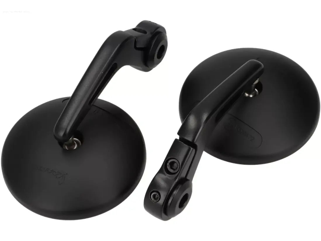 Handlebar End Mirror Set PIAGGIO Black | Vespa GTV Officina 8 310cc Piaggio  Falan Parts