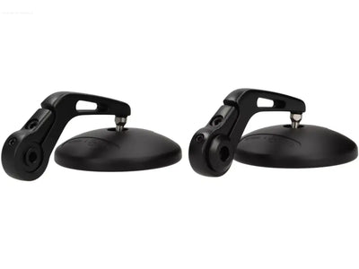 Handlebar End Mirror Set PIAGGIO Black | Vespa GTV Officina 8 310cc Piaggio  Falan Parts