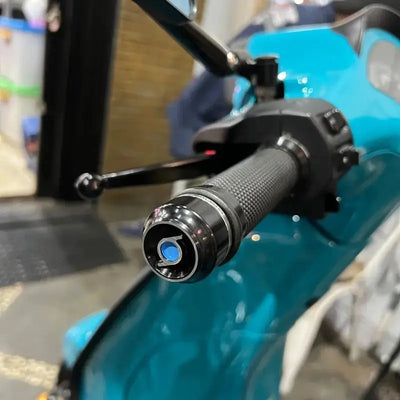 Handlebar End Weights 1O1 Factory Black | Vespa GTS/GTS Super/GTV/GT 60/GT/GT L 125-300cc 1O1 Factory  Falan Parts