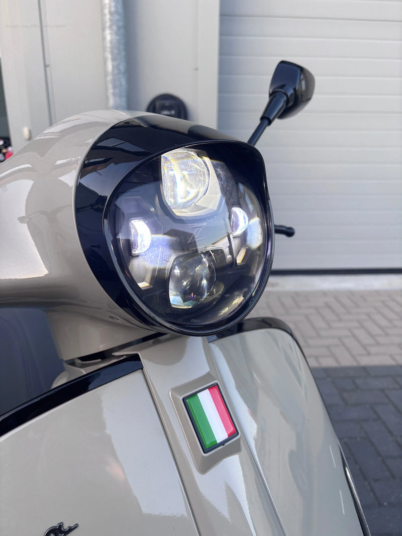 Headlight Frame SIP Gloss/Matt Black | Vespa GTS/GTS Super HPE 125/300 ('19-) SIP  Falan Parts