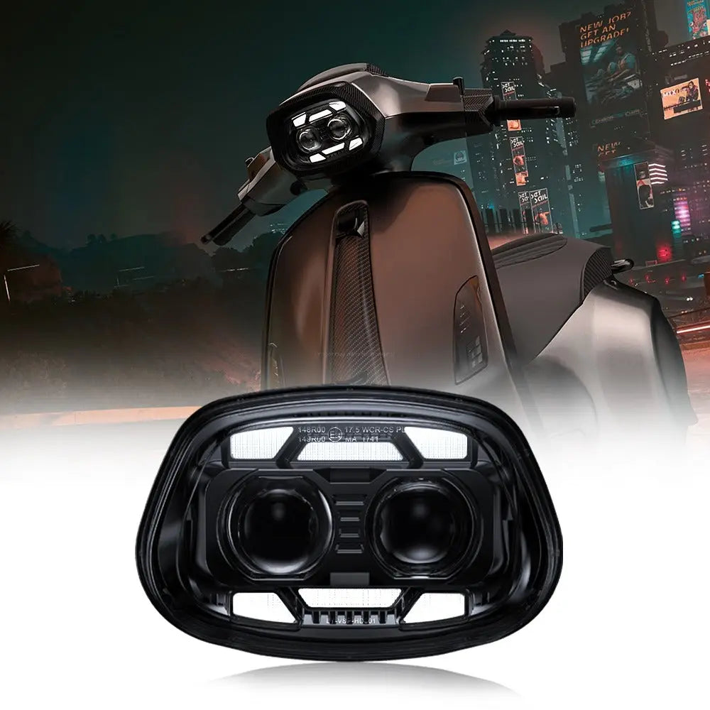 Headlight Unit FP LED | Vespa Sprint 50-150cc ('18-) - Falan – Falan Parts