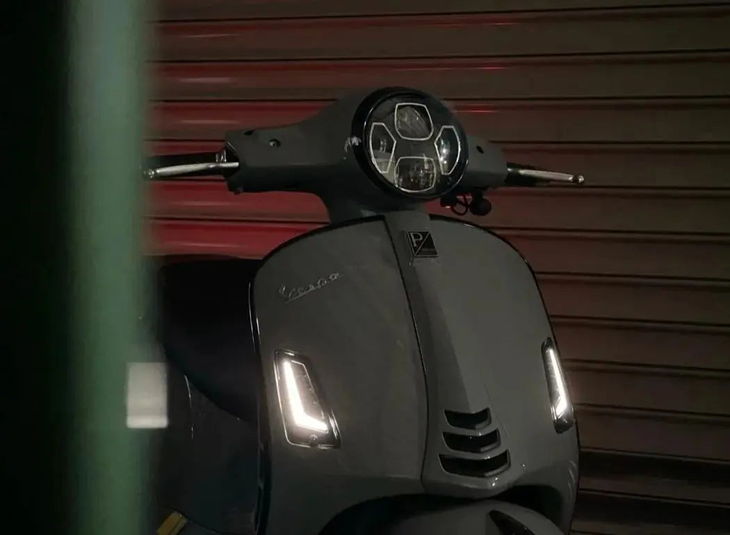 ヘッドライトユニット ZELIONI ブラックエディション LED | ベスパ GTS
