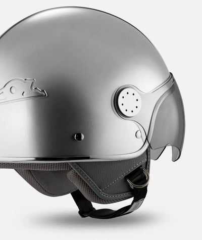 Helmet PIAGGIO Vespa Visor 4.0 DEC Blade Silver Piaggio  Falan Parts