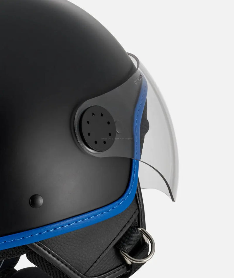 Helmet PIAGGIO Vespa Visor 4.0 DEC Matt Black Piaggio  Falan Parts