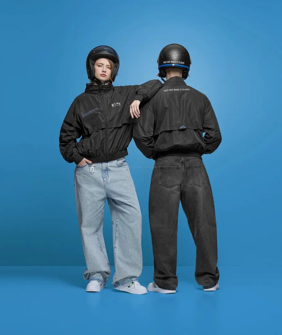 Helmet PIAGGIO Vespa Visor 4.0 DEC Matt Black Piaggio  Falan Parts