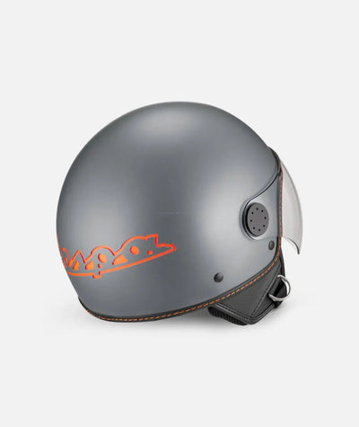 Helmet PIAGGIO Vespa Visor 4.0 Langhe Grey Piaggio  Falan Parts