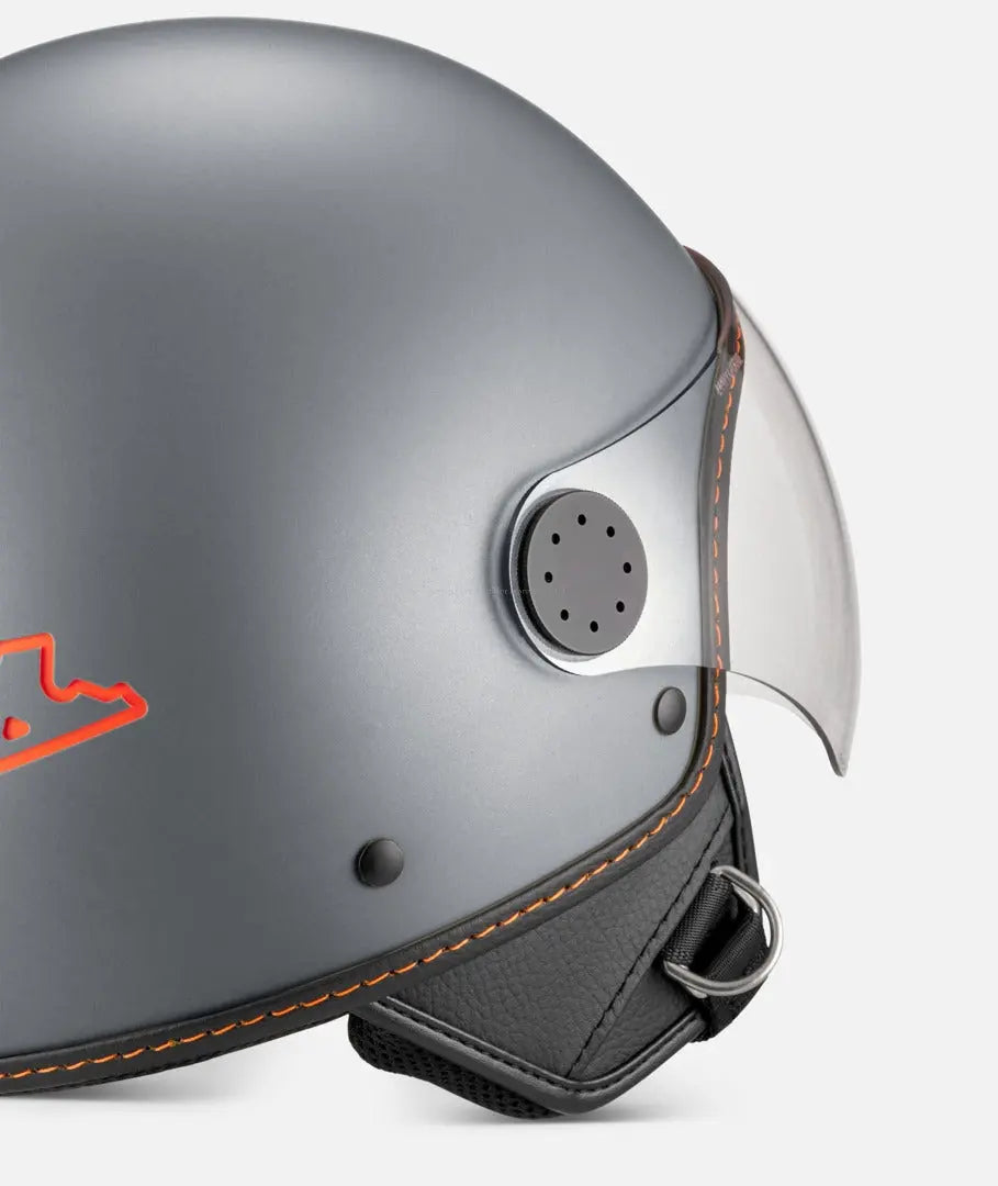 Helmet PIAGGIO Vespa Visor 4.0 Langhe Grey - Falan Parts