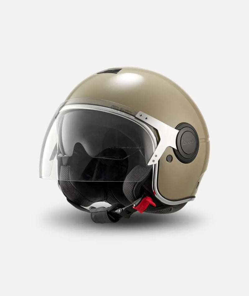 Helmet PIAGGIO Vespa Visor Argentario Beige Piaggio  Falan Parts