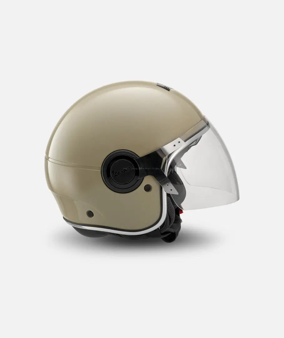 beige motorcycle helmet Helmet PIAGGIO Vespa Visor Argentario Beige