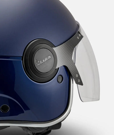 Helmet PIAGGIO Vespa Visor Argentario Blue Piaggio  Falan Parts