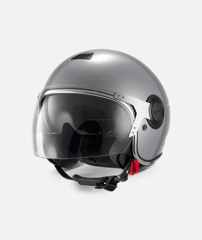 Helmet PIAGGIO Vespa Visor Argentario Grey Piaggio  Falan Parts