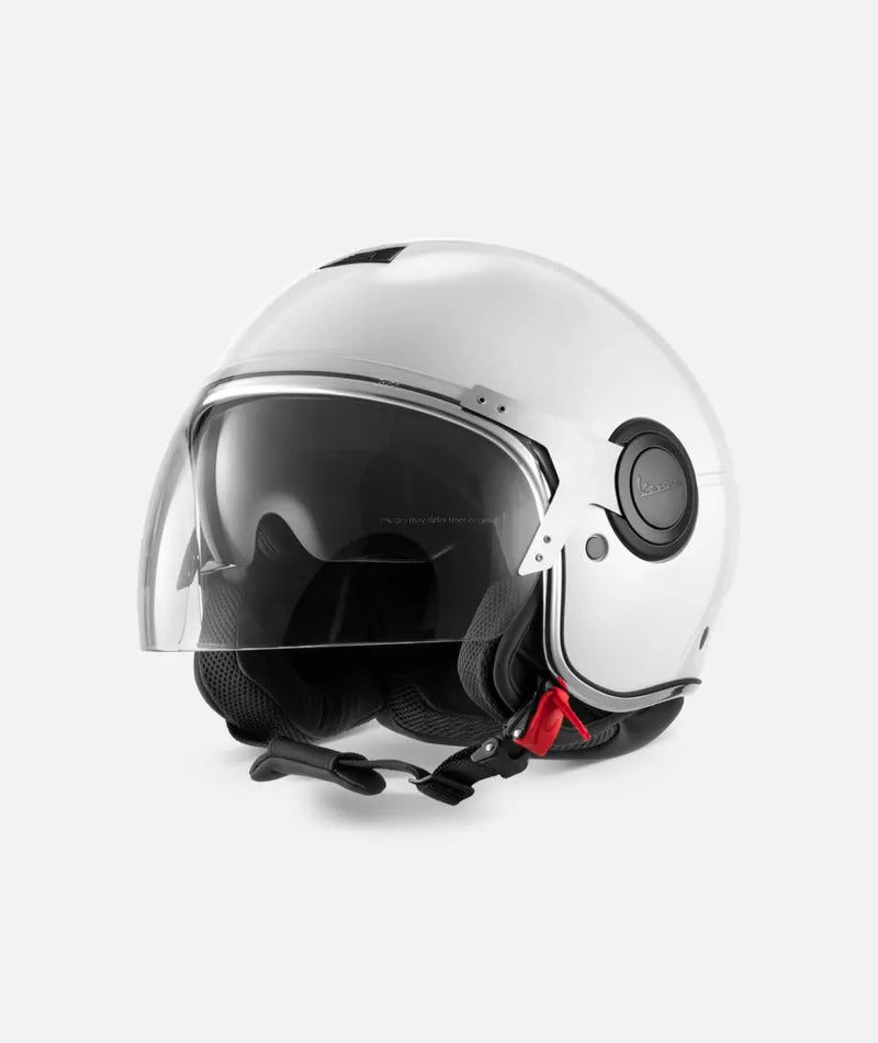 Helmet PIAGGIO Vespa Visor Argentario White Piaggio  Falan Parts