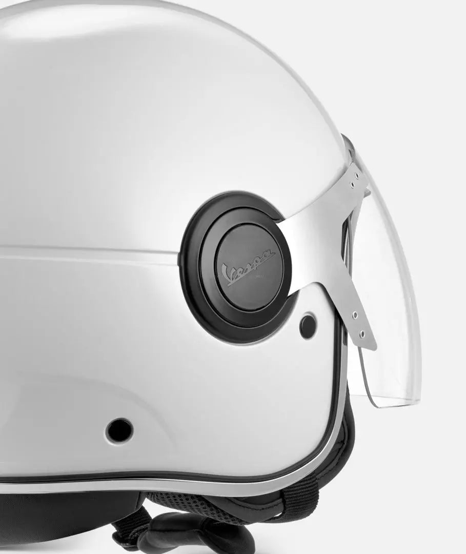 Helmet PIAGGIO Vespa Visor Argentario White Piaggio  Falan Parts