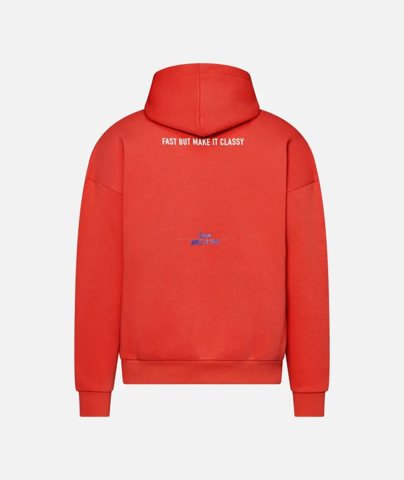 Hoodie Vespa Primavera Flame Red | Unisex Piaggio  Falan Parts