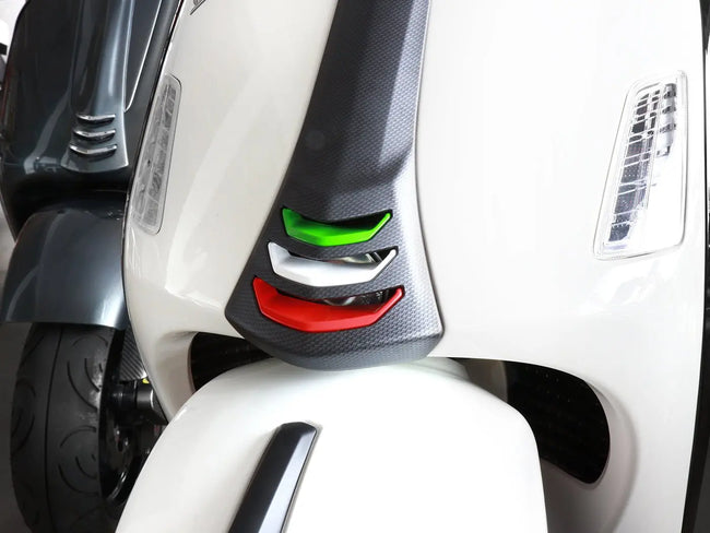 Horn Cover Inlay Moto Nostra Italy Flag | Vespa GTS/GTS Super 125-300cc (`23-) MOTO NOSTRA  Falan Parts