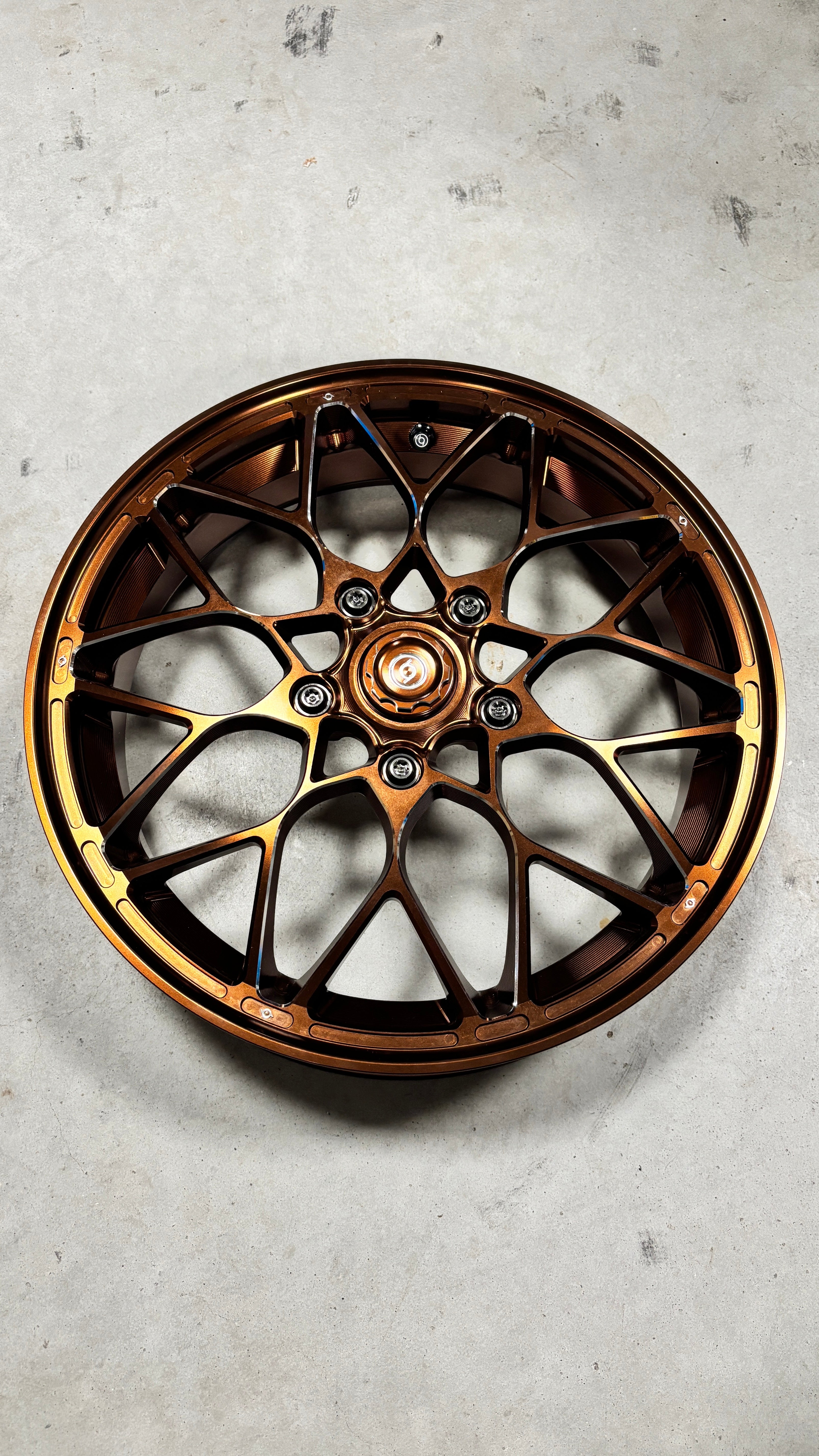 Rim Set CNC 1O1 Factory X.I.N Bronze | Vespa GTS/GTS Super/GTV/GT
