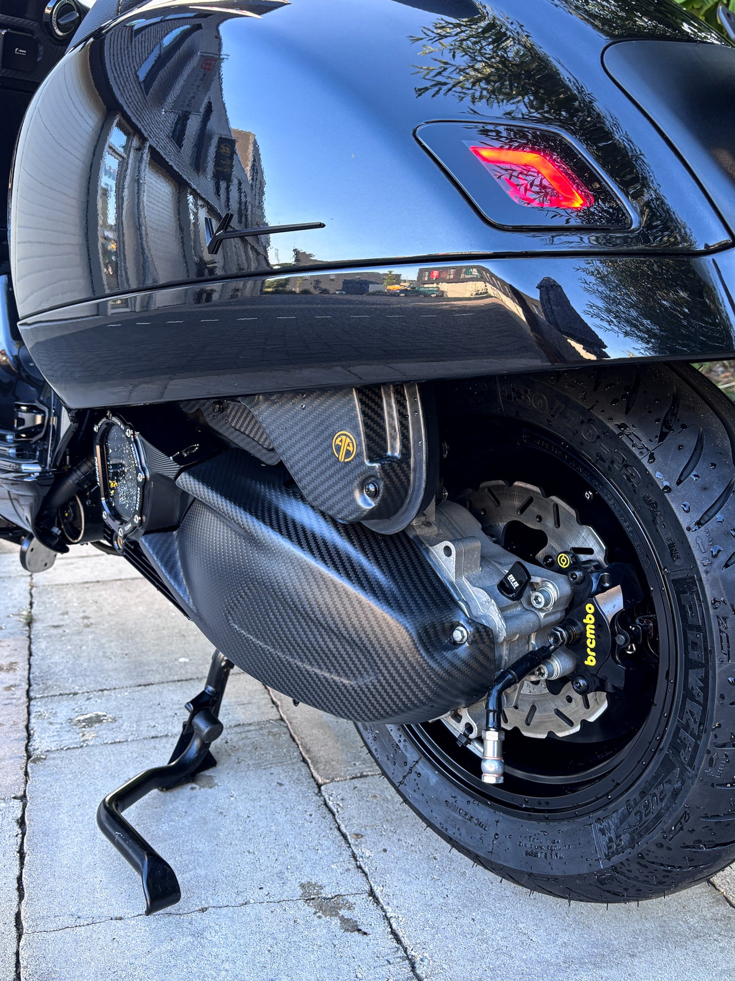 Rim Set CNC 1O1 Factory V.R.C Black | Vespa GTS/GTS Super/GTV/GT 60/GT/GT L 125-310cc 1O1 Factory  Falan Parts