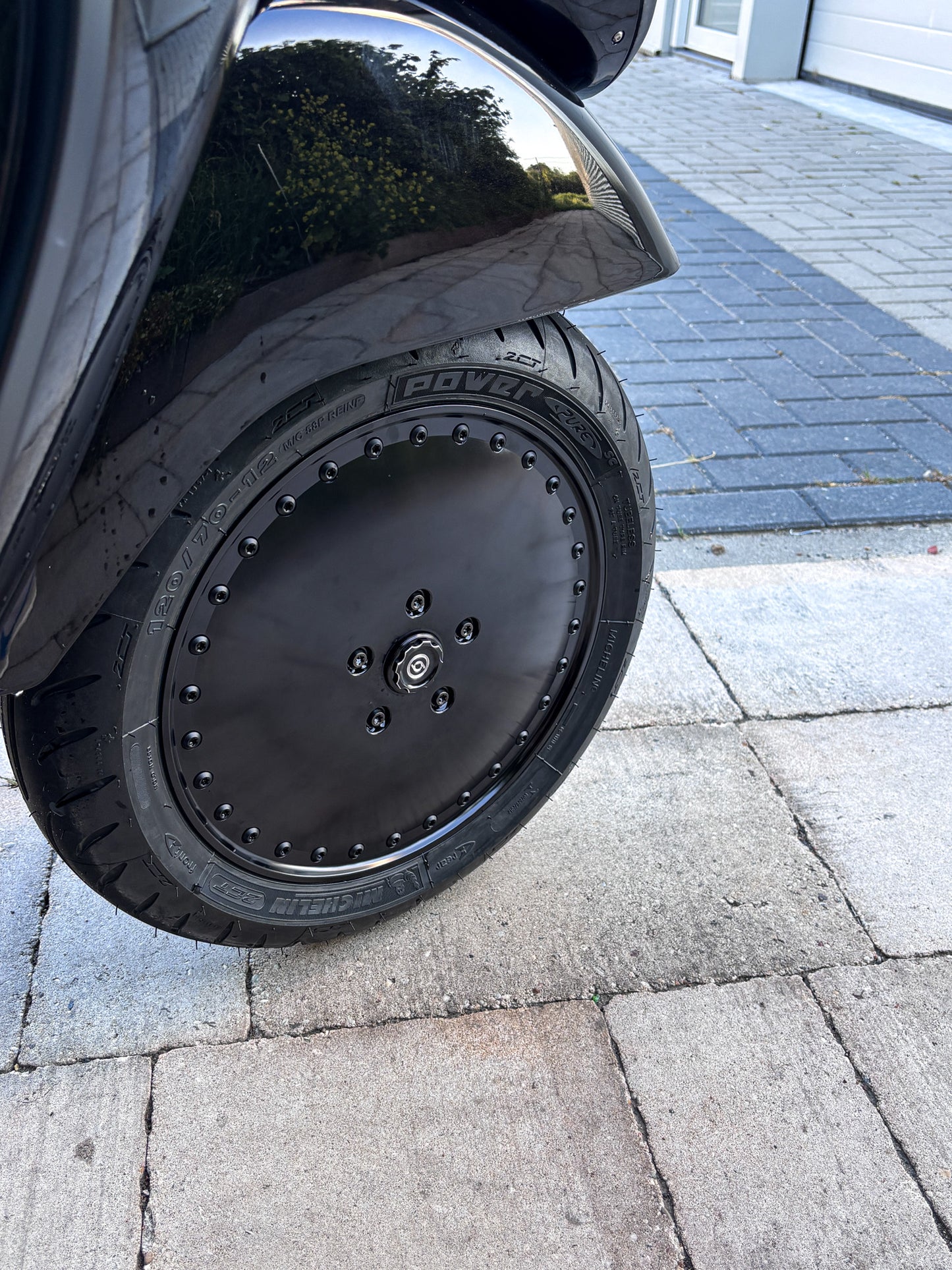 Rim Set CNC 1O1 Factory V.R.C Black | Vespa GTS/GTS Super/GTV/GT 60/GT/GT L 125-310cc 1O1 Factory  Falan Parts