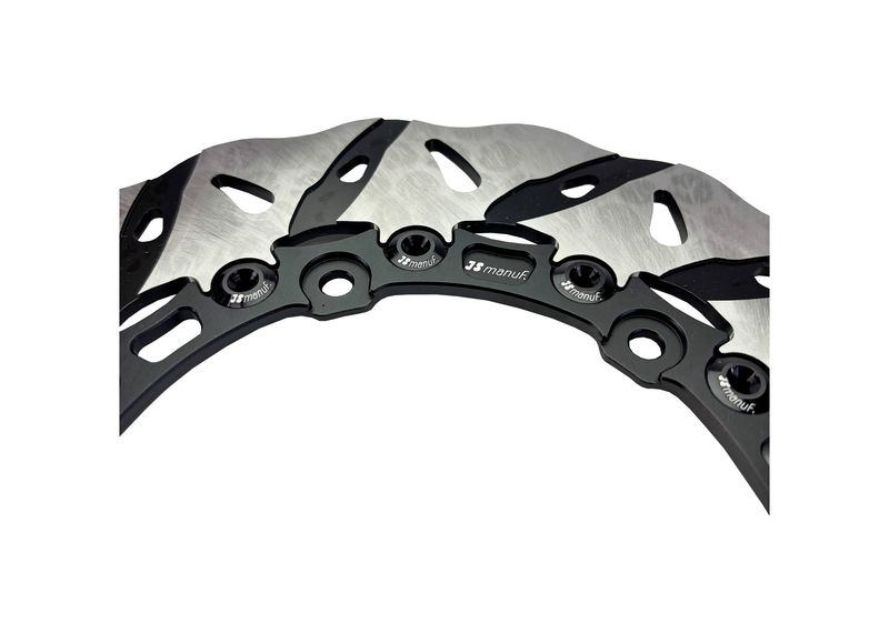 Brake Disc JS Manuf Black | Vespa GTS/GTS Super/GTV/GT 60/GT/GT L 125-310cc JS Manuf  Falan Parts