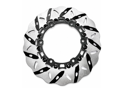 Brake Disc JS Manuf Black | Vespa GTS/GTS Super/GTV/GT 60/GT/GT L 125-310cc JS Manuf  Falan Parts