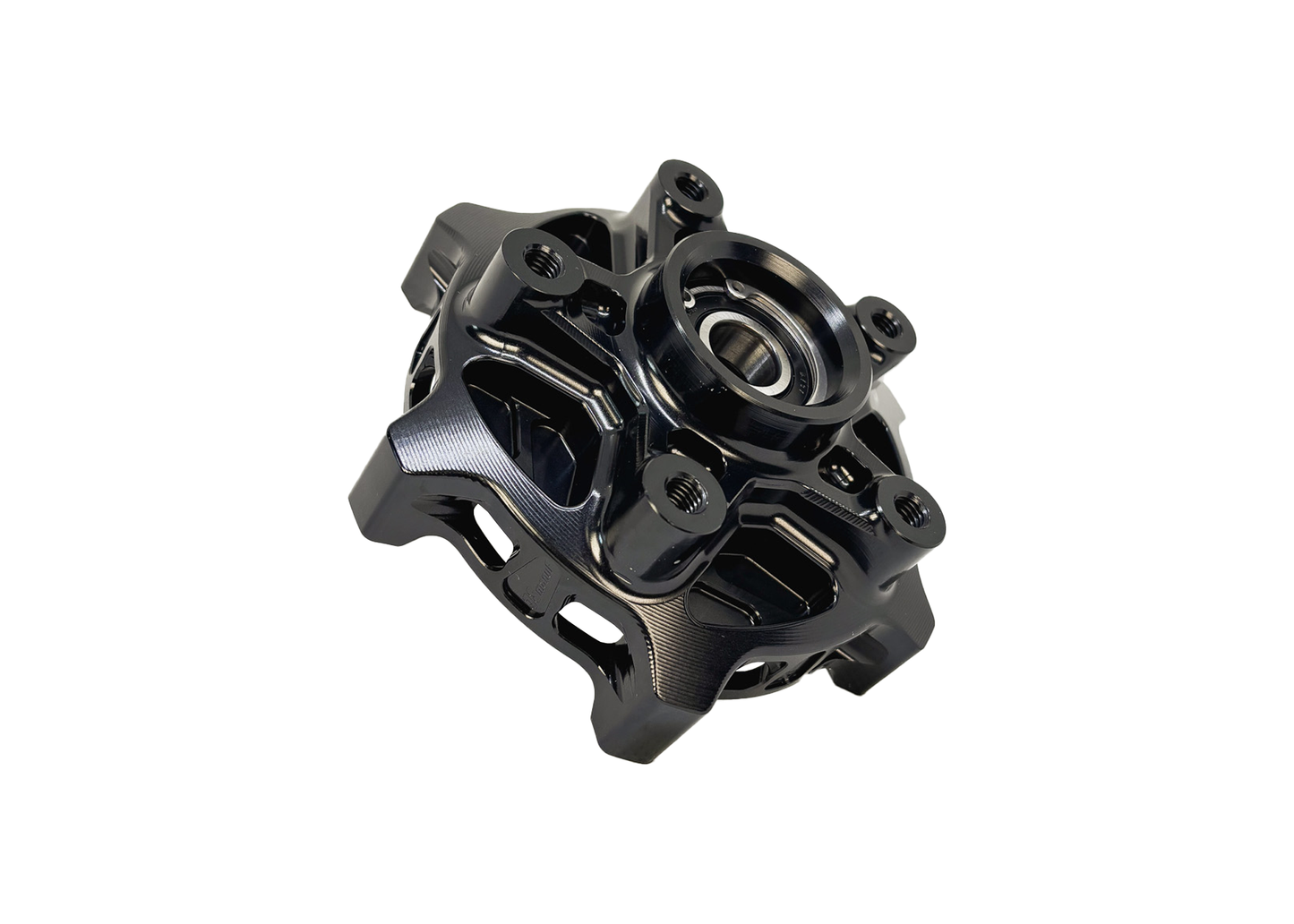Wheel Hub JS Manuf Front Black | Vespa GTS/GTS Super 125-300cc (2023-) JS Manuf  Falan Parts